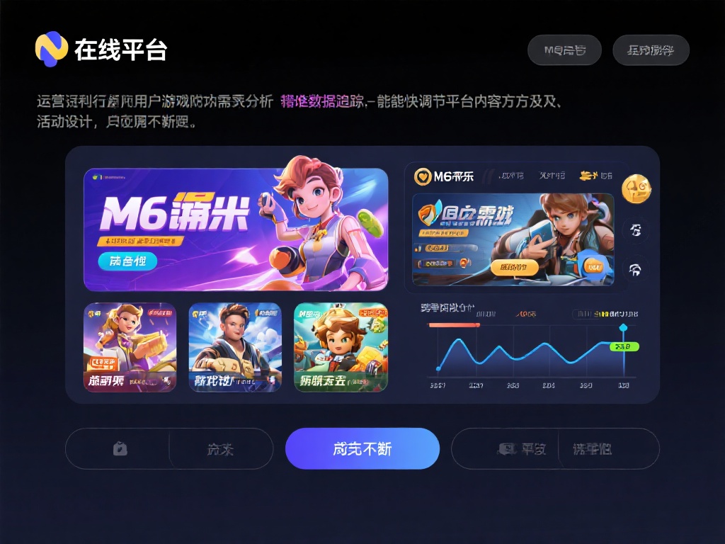M6米乐欢迎您体验全新线上娱乐平台魅力! 在线娱乐平台的运营并非单纯只提供游戏内容,更需要与