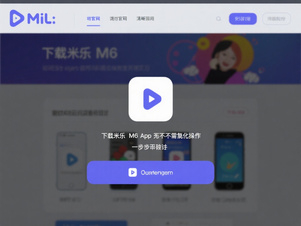 免费下载米乐M6app下载官网,畅享无限娱乐新体验 下载米乐M6应用完全不需要复杂操作,几步即可轻松完