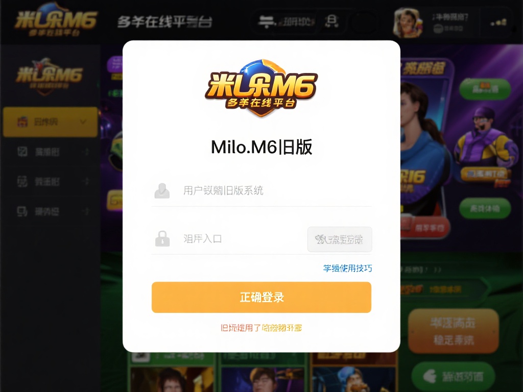 米乐m6旧版在线登录入口最新网址及使用指南